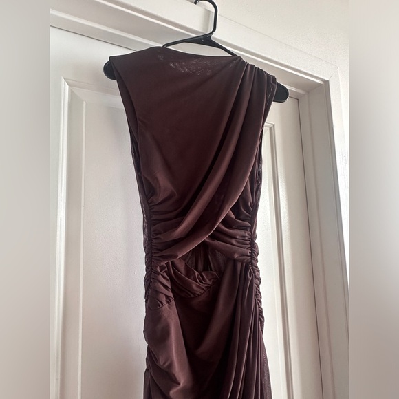 X Revolve Isabella Midi Dress in Umber Brown
MISHA - Picture 5 of 6